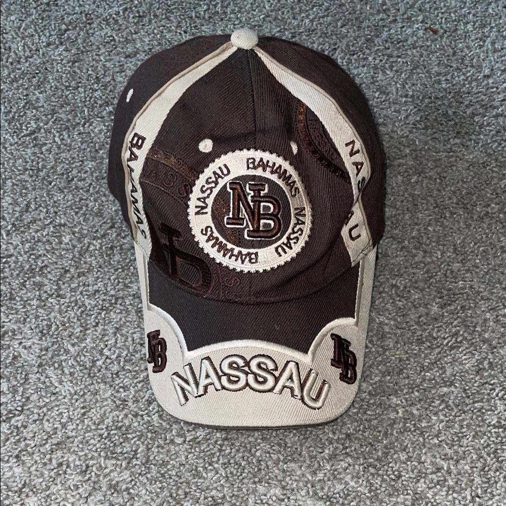 Nassau Bahamas Black and Gray Cap